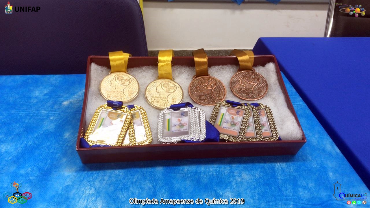 CERIMÔNIA DE PREMIAÇÃO DA OLIMPÍADA AMAPAENSE DE QUÍMICA 2019