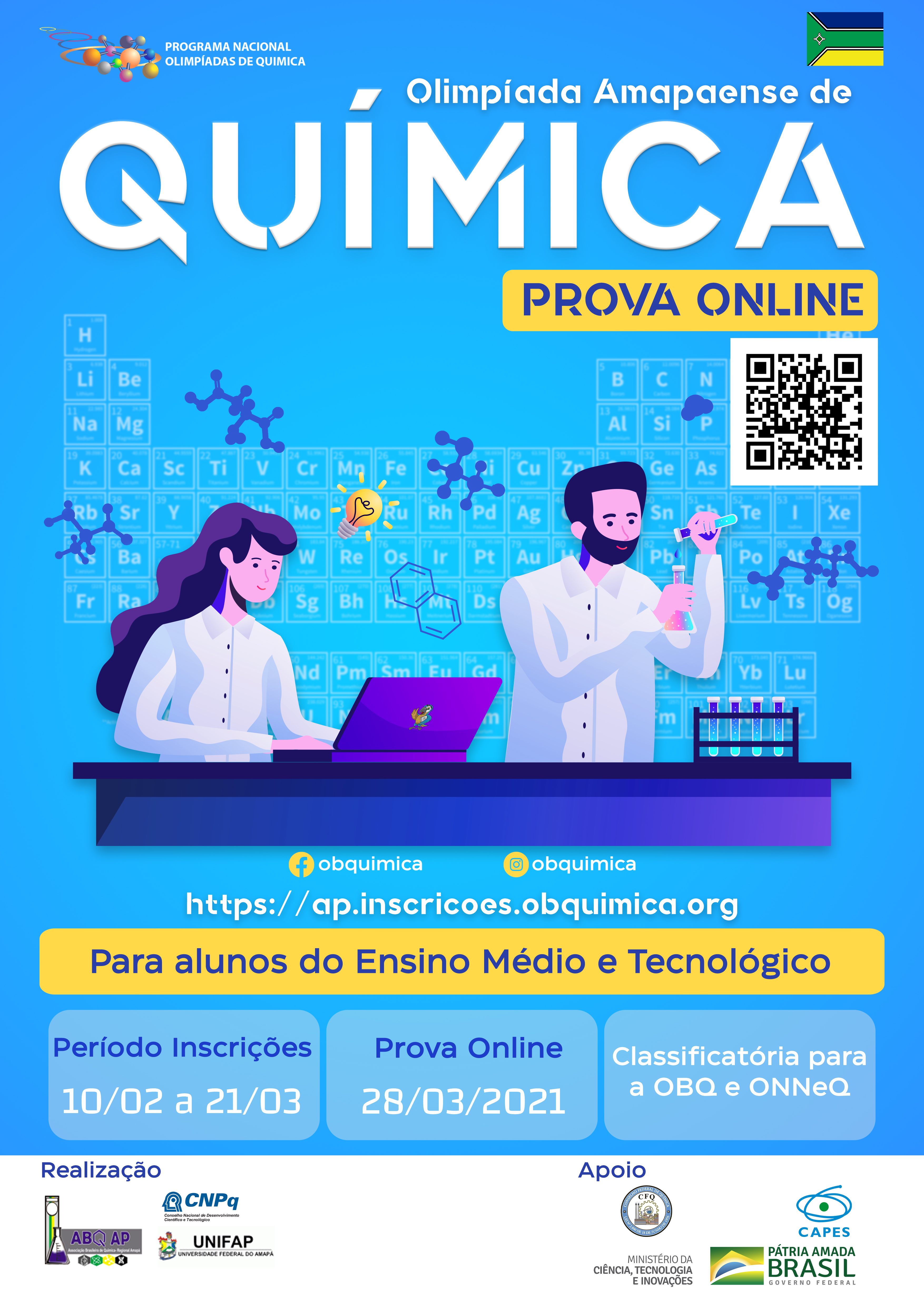 Olimpíada Amapaense de Química - Edição especial
